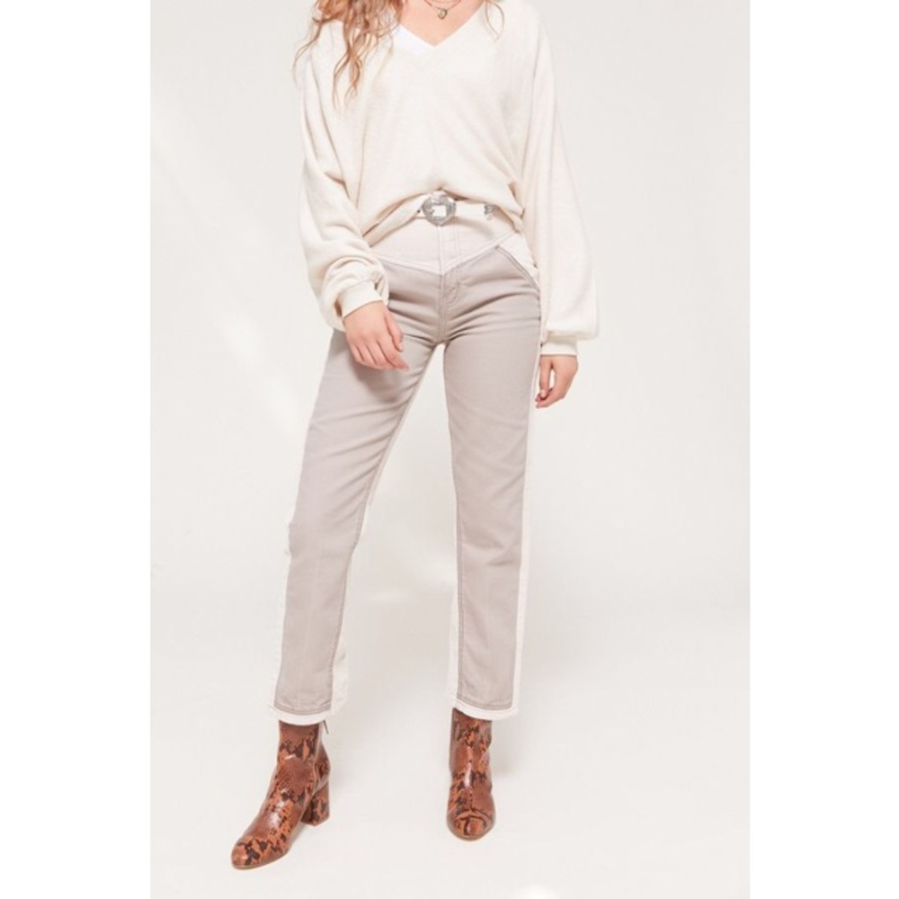 BDG Diana Colorblock Corduroy Yoke Pant